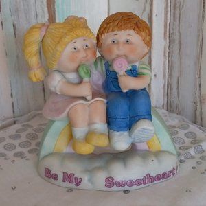 Vintage 1984 Cabbage Patch Kids "Be My Sweetheart!" Figurine